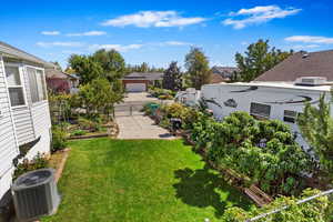 Backyard & RV Pad (aerial view)