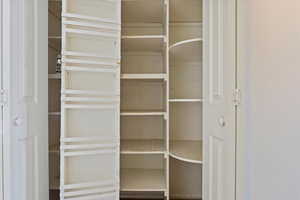View of storage area