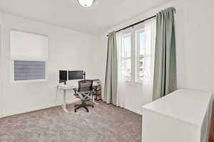 Office area or bedroom