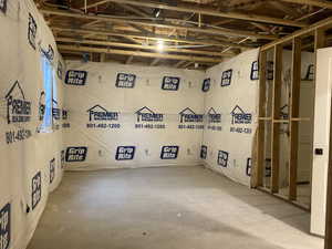 View of below grade areaFuture Bedroom 6