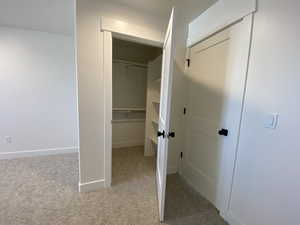 View of closet
