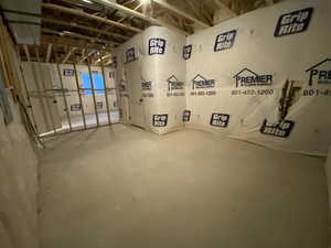 Below grade area, Storage Room/office to Cold Storage