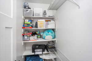 Hallway storage closet