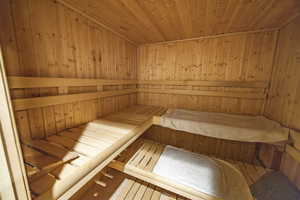 View of sauna