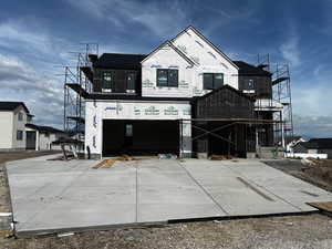 View of property under construction