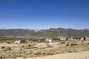 View of mountain feature featuring a residential view