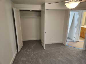 Closet with visible vents