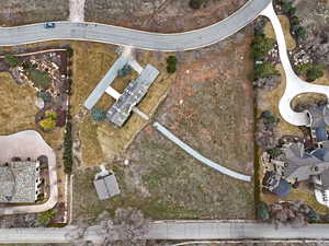 Aerial view of property and surrounding area
