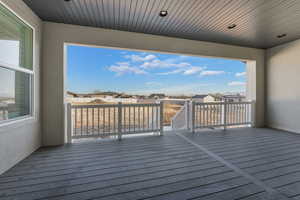 Deck covered.