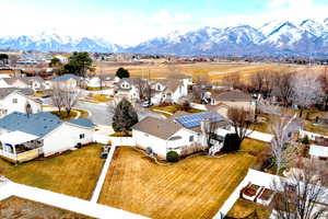 Large Back Yard with Mountain Views