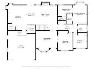 Main Level Floor Plan