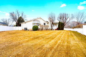 Large Back Yard with Lots of Room to Play