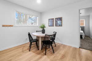 Dining area