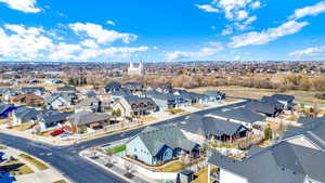 Drone / aerial view featuring a residential view