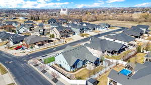 Bird's eye view featuring a residential view