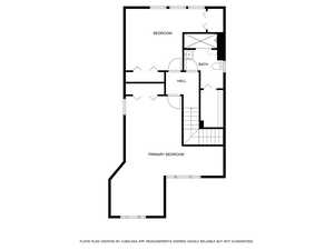 Upstairs floorplan