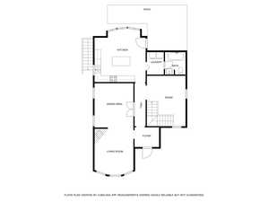 Main level floorplan