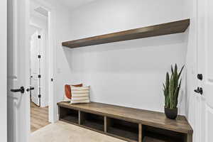 View of mudroom