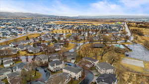 Drone / aerial view featuring a residential view