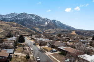 View of mountains