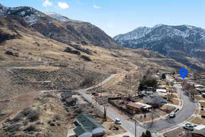 Hiking and biking trailhead just half block from property