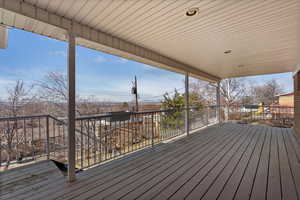 Covered deck