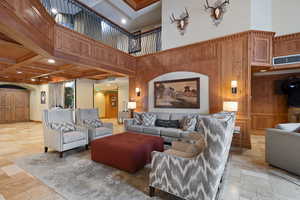 View of community lobby