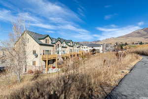 Exterior space with a residential view