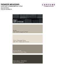 Exterior color scheme