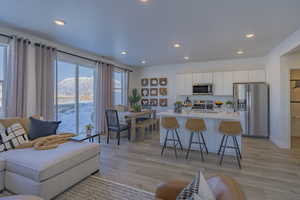 *Photo of furnished model home with similar options & finishes*