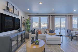 *Photo of furnished model home with similar options & finishes*