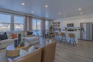 *Photo of furnished model home with similar options & finishes*