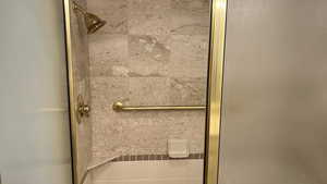 Italian tile shower