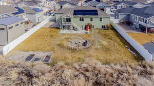 Bird's eye view featuring a residential view