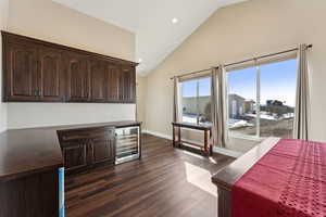 Sunroom, south facing;