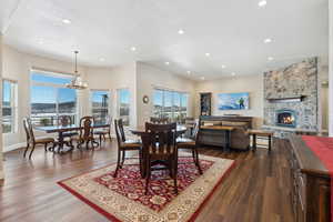Dining Area – view towards southwest