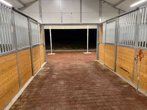 View of stable