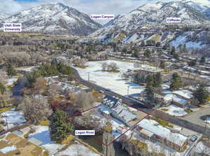 House on the Logan River, next to Logan Canyon and USU.