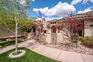 Exterior space featuring fence private yard