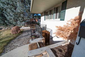 Separate Entrance. View of patio / terrace