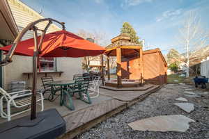 View of patio / terrace with outdoor dining space