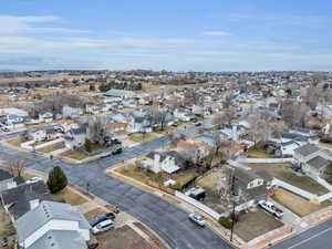 Birds eye view of property featuring a residential view