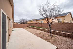 View of patio / terrace featuring a fenced backyard
