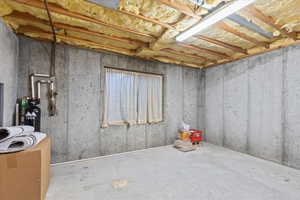 unfinished bedroom