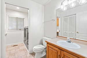 Laundry Room with Half Bath