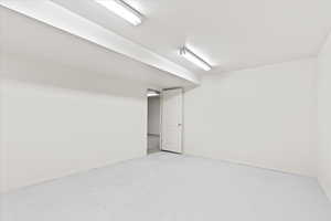 Storage room or gym room with walk in closet