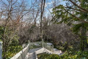 Patio on the stream