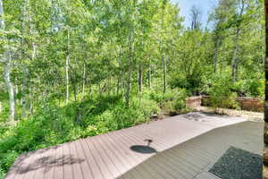 View of deck