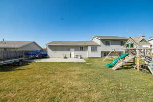 Large Fenced Yard with Patio