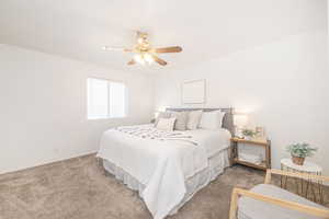 Spacious Primary Bedroom (upstairs)